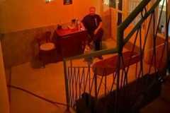 Loungegrupp entréplan kväll